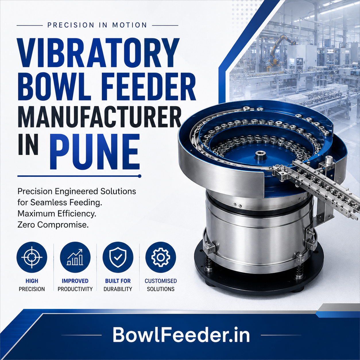 Vibratory Bowl Feeder Manufacturer Pune