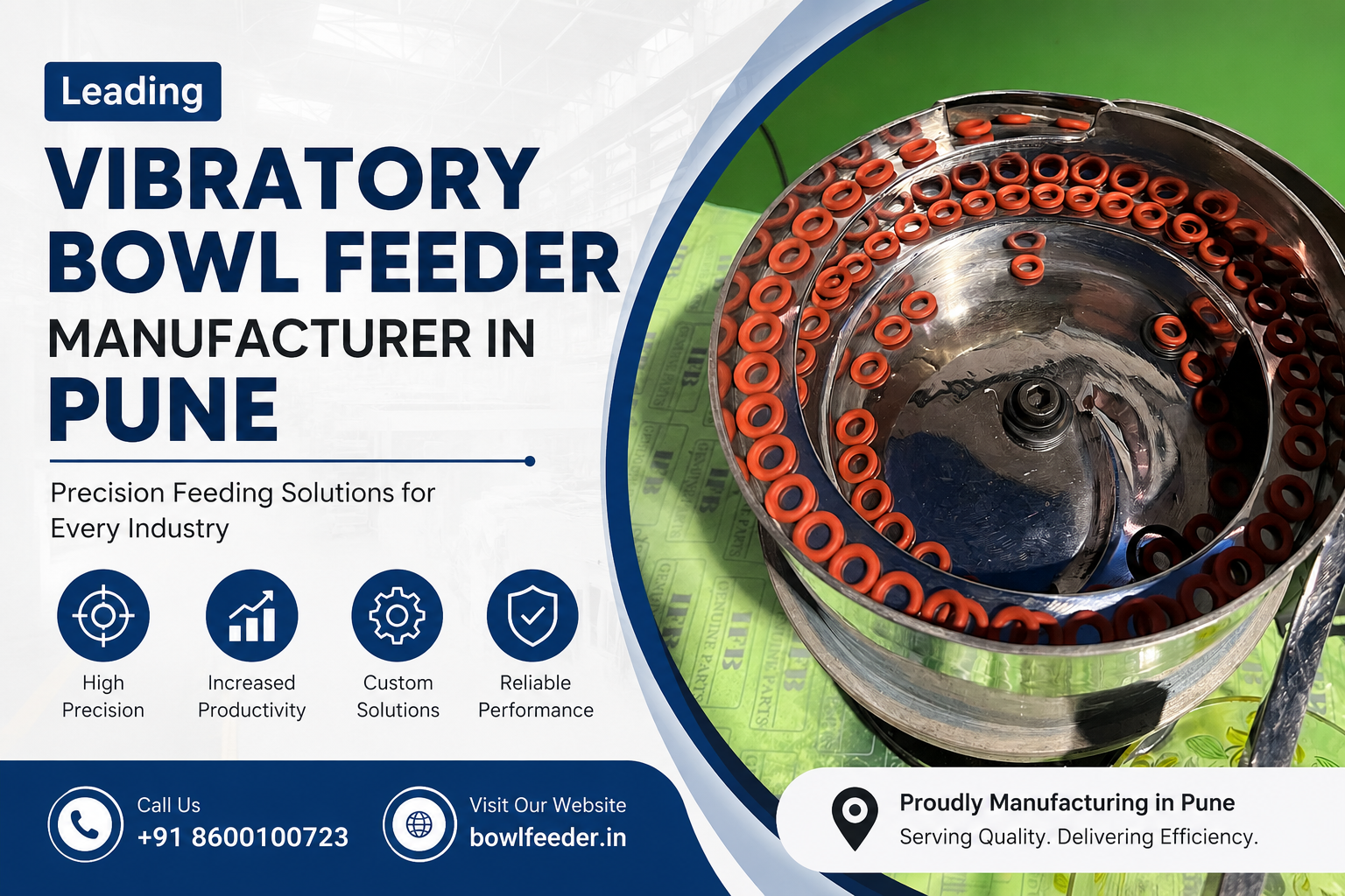 Vibratory Bowl Feeder Manufacturer Pune