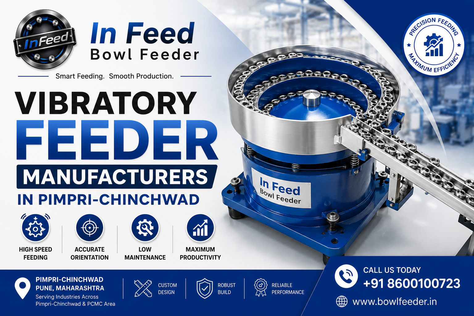 Vibratory Feeder Manufacturers in Pimpri-Chinchwad